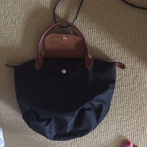 Brand new never used mini longchamp bag